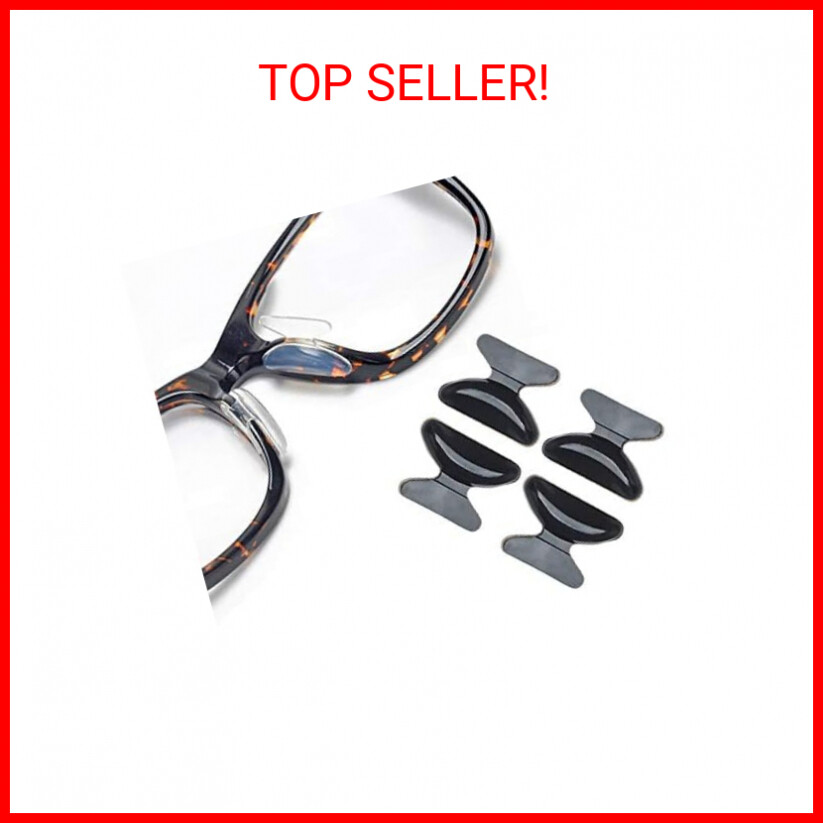 Eyeglass Nose Pads - SMARTTOP Stick on 2.5mm Silicone Anti Slip Adhesive Eyewear