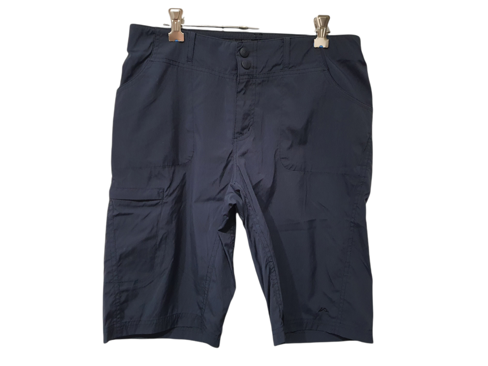 Kathmandu Praca hiking shorts elastic waist thigh pocket Size 10 black