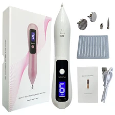 Fibroblast Plasma Pen Set Warts Tattoo Freckle Removal Sweep Dark Spot Skin Tag