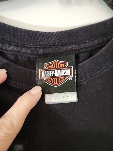 Harley Davidson T-shirt O'Toole's Mens Smoke Em Biker 2 Sided HTF RARE VTG - Picture 4 of 8