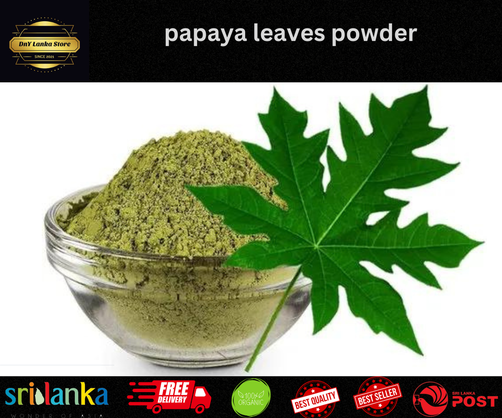 papaya leaves powder (Carica papaya) For Immunity Boost herbal tea Organic dried