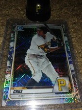 Oneil Cruz 🔥MOJO REFRACTOR 🔥 Rookie RC 2020 Bowman Chrome #BCP-111 Pirates