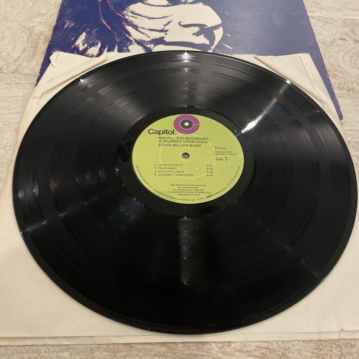 Steve Miller: Recall The Beginning-A Journey From Eden LP