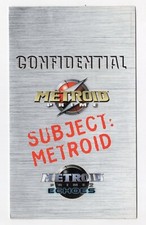 Metroid Prime / Metroid Prime 2 Echoes Nintendo Gamecube 2004 Insert