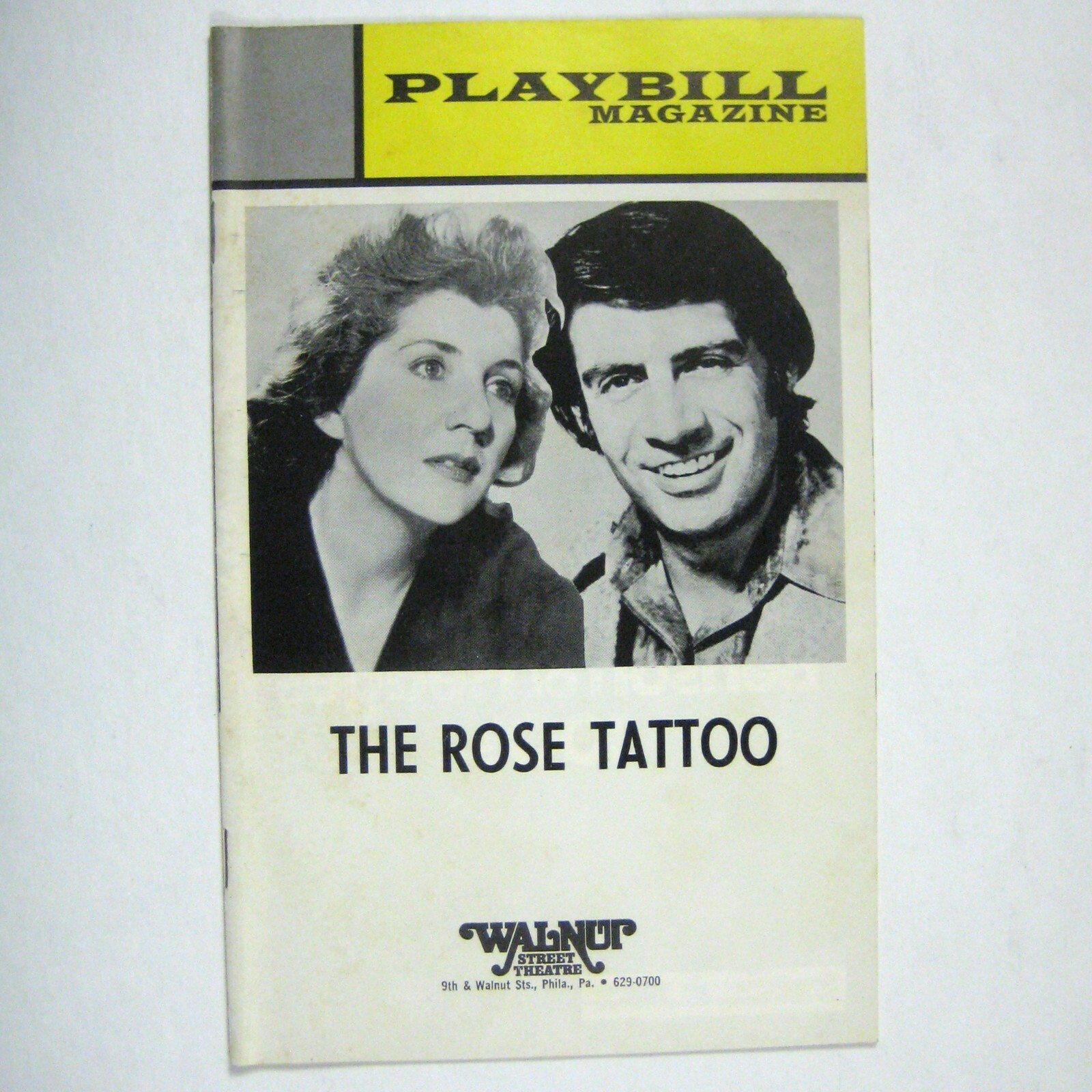 The Rose Tattoo Playbill 1973 Maureen Stapleton Jerry Orbach Tennessee
