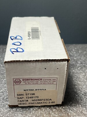 NEW IN BOX Dortronics N5286-P23DA 5286 Series Narrow Stile Push Plate Switch