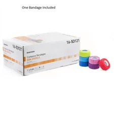 McKesson Cohesive Bandage, 1 Inch X 5 Yard, Various Colors, 1 Roll, BRAND