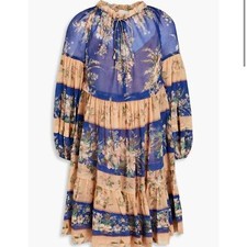 Nwt Zimmermann moonshine Tucker mini dress