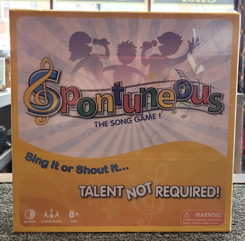 Funventors Spontuneous The Song Game (New Sealed)