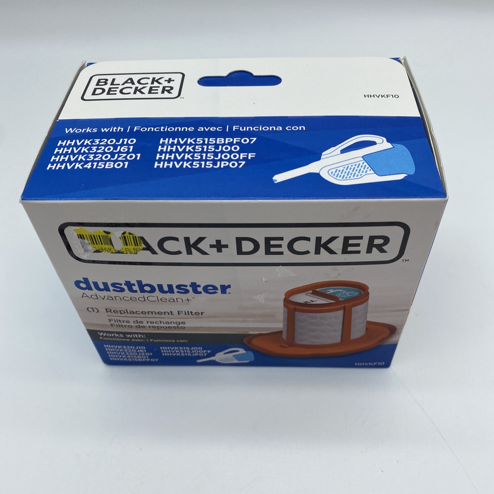 BLACK+DECKER Dustbuster Advanced REPLACEMENT FILTER HHVKF10