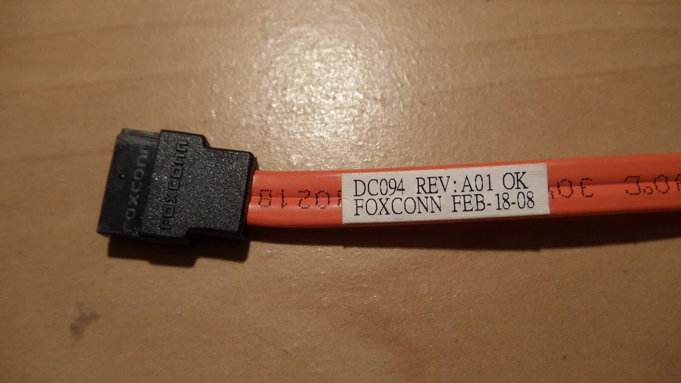 Dell SATA HDD CD DVD Data Cable 15" Male to Male DC094 - Image 3 of 3