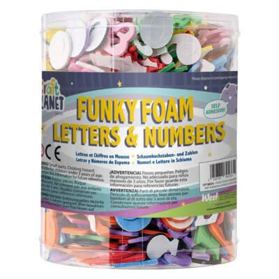 Adesivi Alfabeto Craft Planet – Sticker Divertenti Per Scrapbooking E Lavoretti Creativi