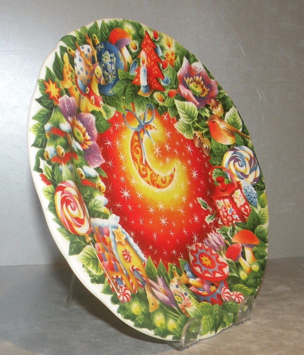 NEW Christmas Plate 2017 Red ( Noel ) from Gien | eBay
