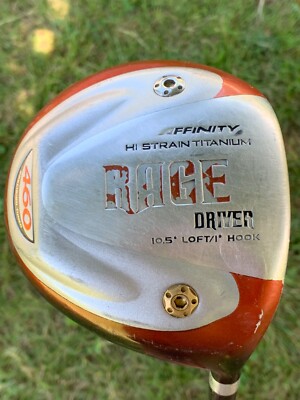 AFFINITY RAGE DRIVER 10.5* 460CC 45.5  RAZORWIRE REGULAR FLEX GRAPHITE $9.99SHIP