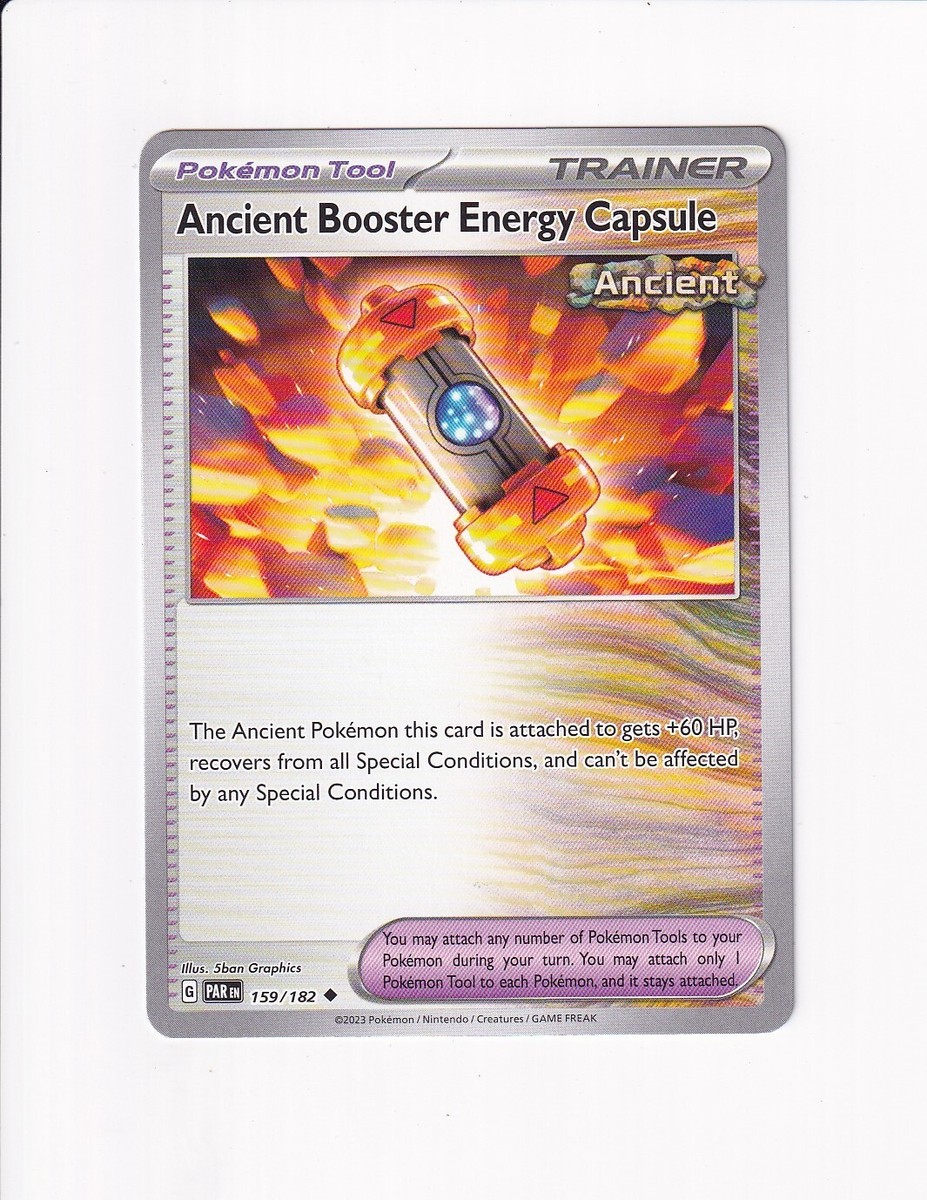 ancient booster energy capsule pokemon card Pokémon: Mega Evolution ME02 Phantasmal Flames Booster Bundle – CardVault  by Tom Brady