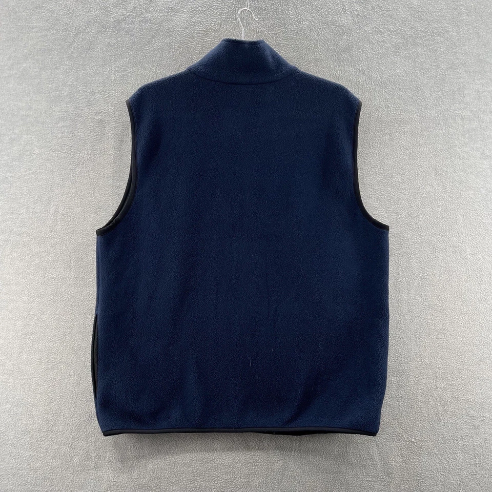 ems hecho en estados unidos azul polar cremallera completa hecho en estados unidos chaleco poliéster Foto 2 de 4