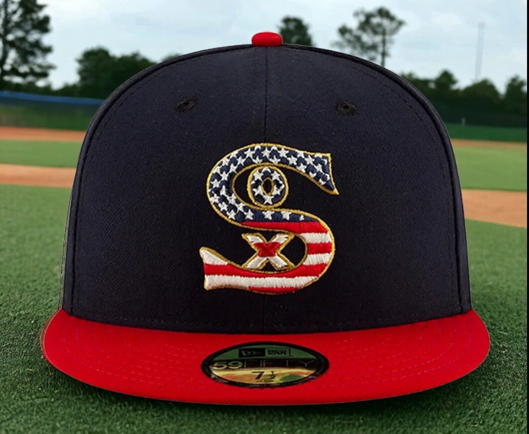 Chicago White Sox July 4th MLB Baseball Fitted Team Issue