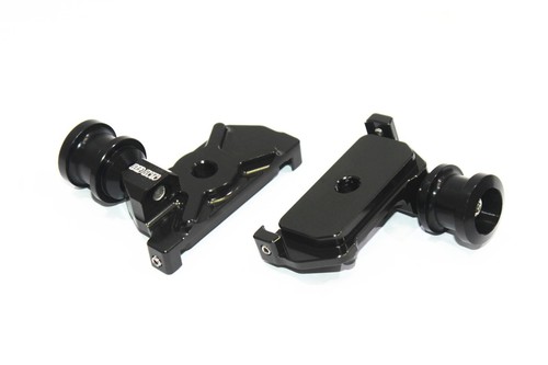 MAD-MOTO Swingarm Spools Stand Screws Slider For YAMAHA YZF R3 2015-2023 BLACK - Picture 2 of 6