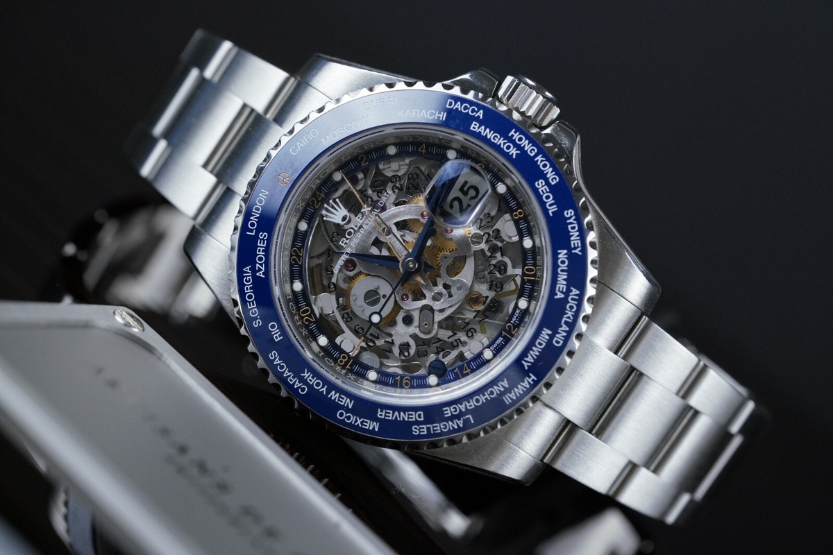 Artisans de Geneve World Traveler Transforms Rolex GMT-Master II