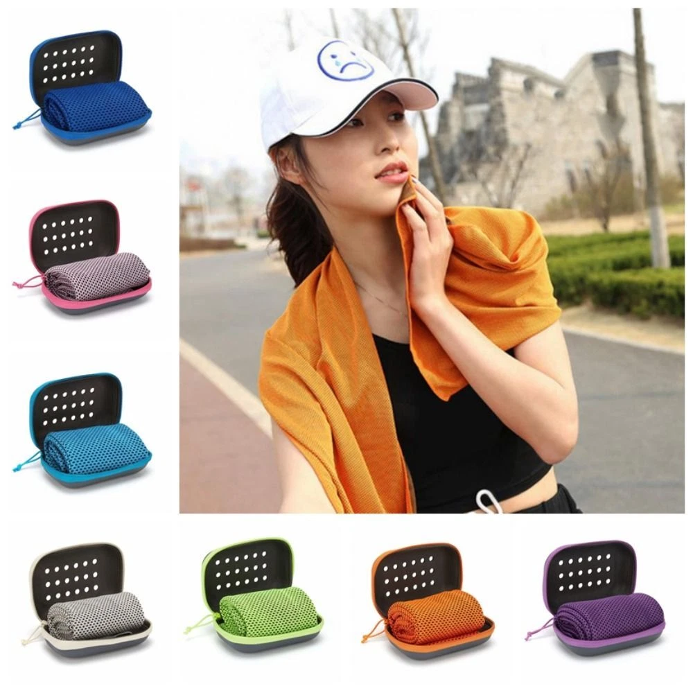 Cooling towel hat sale