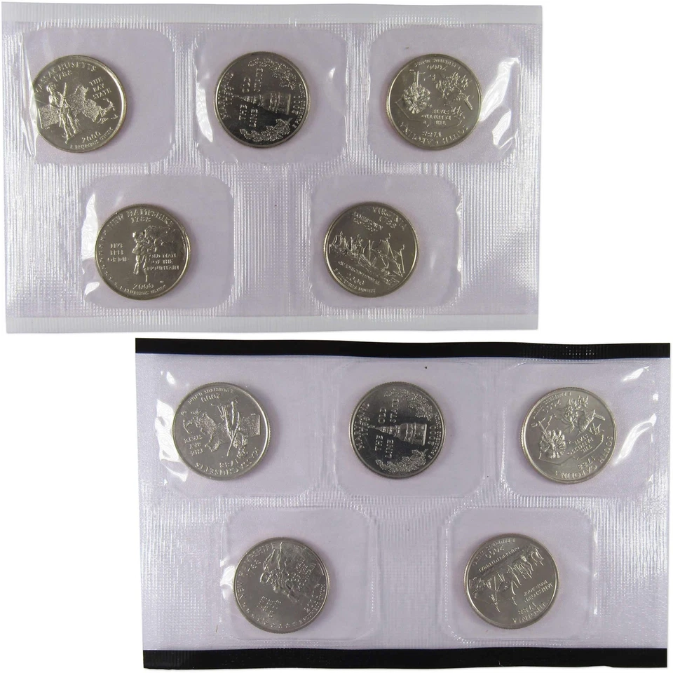 2000 Uncirculated Coin Set U.S Mint Original Government Packaging OGP - Image 4 of 4