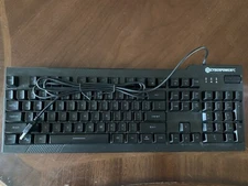 CYBERPOWERPC NOHI 01 KB-161-396 LED MULTIMEDIA  USB WIRED GAMING KEYBOARD