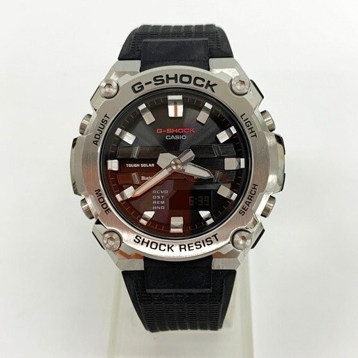 CASIO G-SHOCK GST-B600-1AJF G-STEEL Bluetooth Solar Watch Black Dial Japan USED