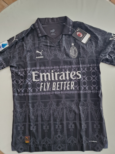 SHIRT Authentic Puma Milan x PLEASURES Fourth ADLI 7 Size M + BOX LIMITED EDIT. - Foto 8 di 16