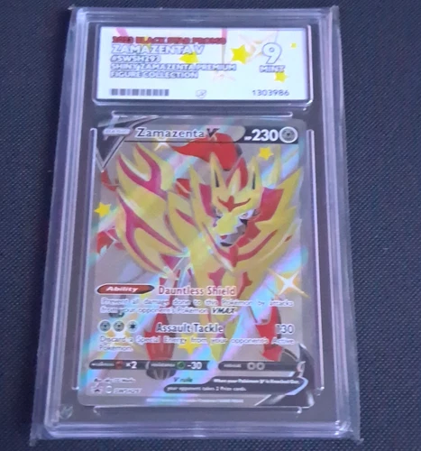 Zamazenta V 163 ACE graded card