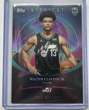 2025 Topps Midnight - Walter Clayton Jr. - Utah Jazz RC Rookie #78 Zodiac