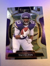 2025 Panini Select Tai Felton #64 Minnesota Vikings FREE SHIPPING