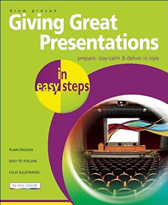 Giving Great Presentations in Easy Steps by Drew Provan 9781840783711 NEW