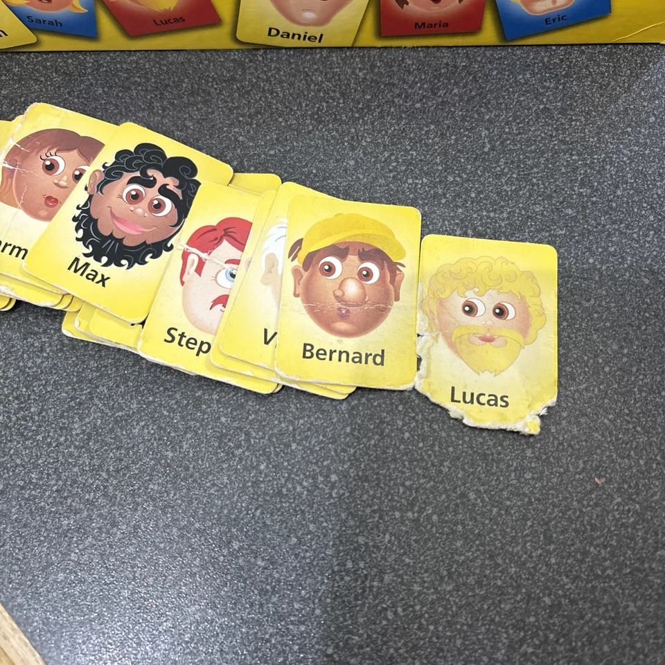 Guess Who? Board Game Guessing Game MB Games 2001 complete see description - Image 3 of 4