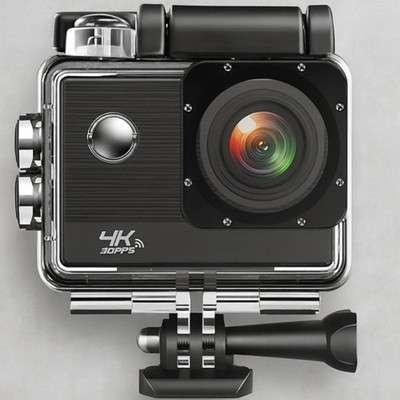 Action-Kamera mit 4K 30 FPS 20MP 5X Zoom Unterwasser-wasserdichte Kamera NEU
