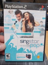 Singstar Pop-Ps2- Sony Playstation 2- Complete W/ Manual- Tested