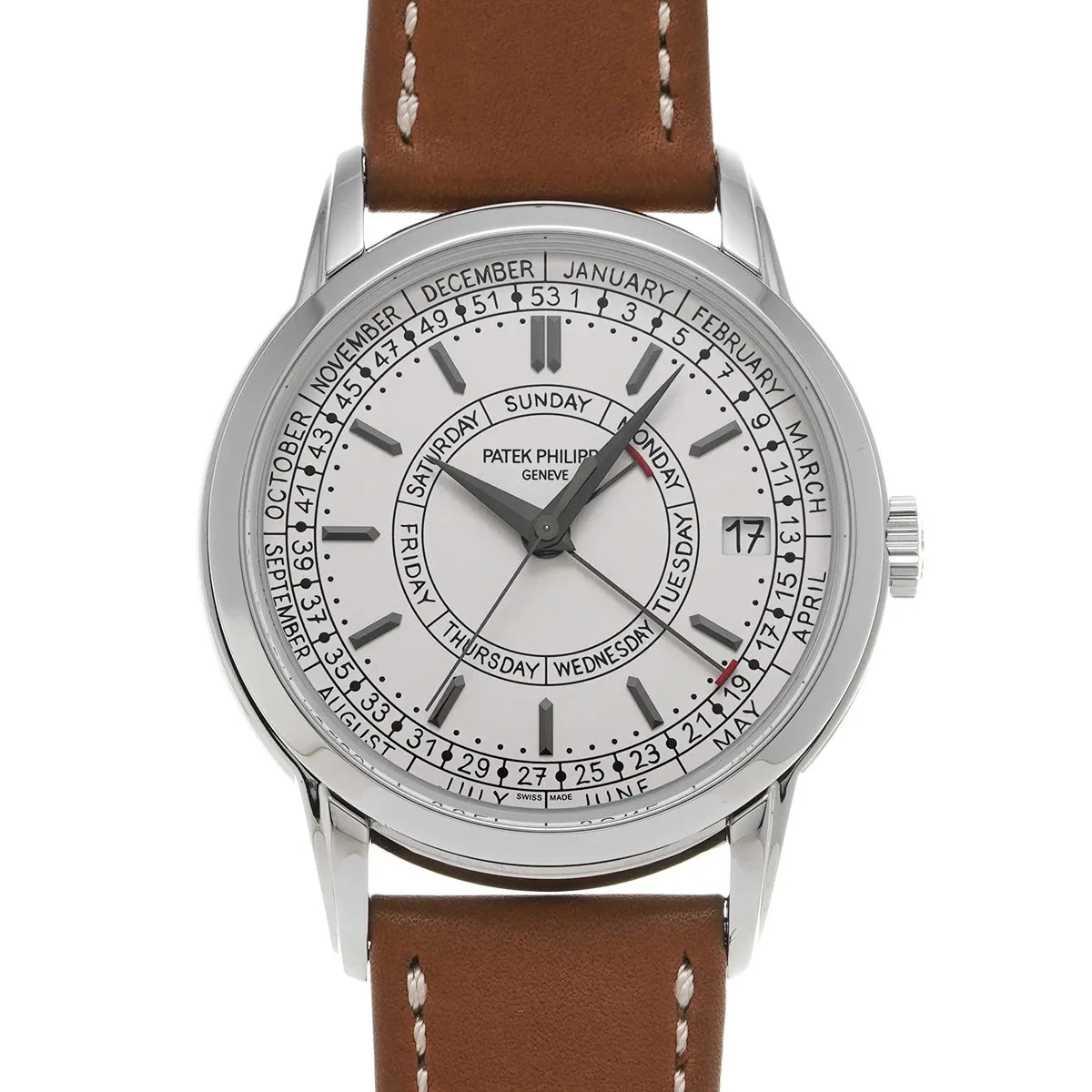 Patek Philippe — Patek Philippe Complications, Calatrava 5212A-001 40mm Silver #WW319