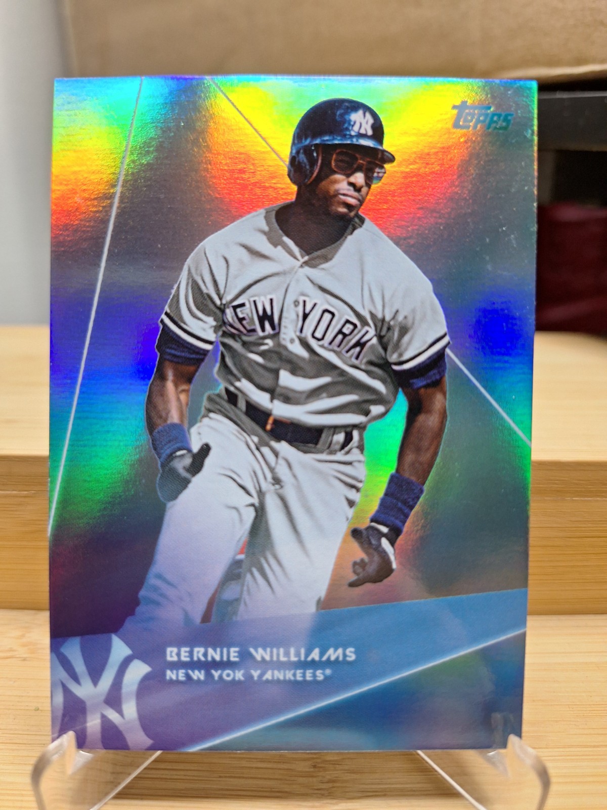 Bernie Williams #65 Baseball Cards 2020 Topps X Steve Aoki trading card — raw and PSA graded price guide