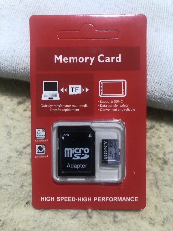 Sony 256GB Micro SD Card