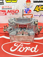 Edelbrock 1407 Performer 4 Barrel Carburetor 750 Cfm Manual Choke Square Bore