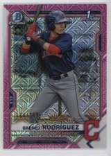 2021 Bowman Chrome Prospects Mega Box Pink Mojo Refractor Gabriel Rodriguez 04zt