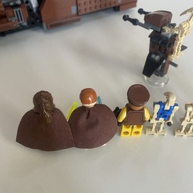 Lego Mtt 75058 Star Wars 100% Complete Set Toy Kenobi Qui-Gon Jinn Battle Droid