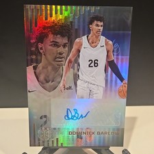 2022-23 Panini Chronicles Illusions Rookie Signs Dominick Barlow Auto RS-DBA
