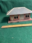 Vintage Marx Metal Girard Train Station Parts — photo 3
