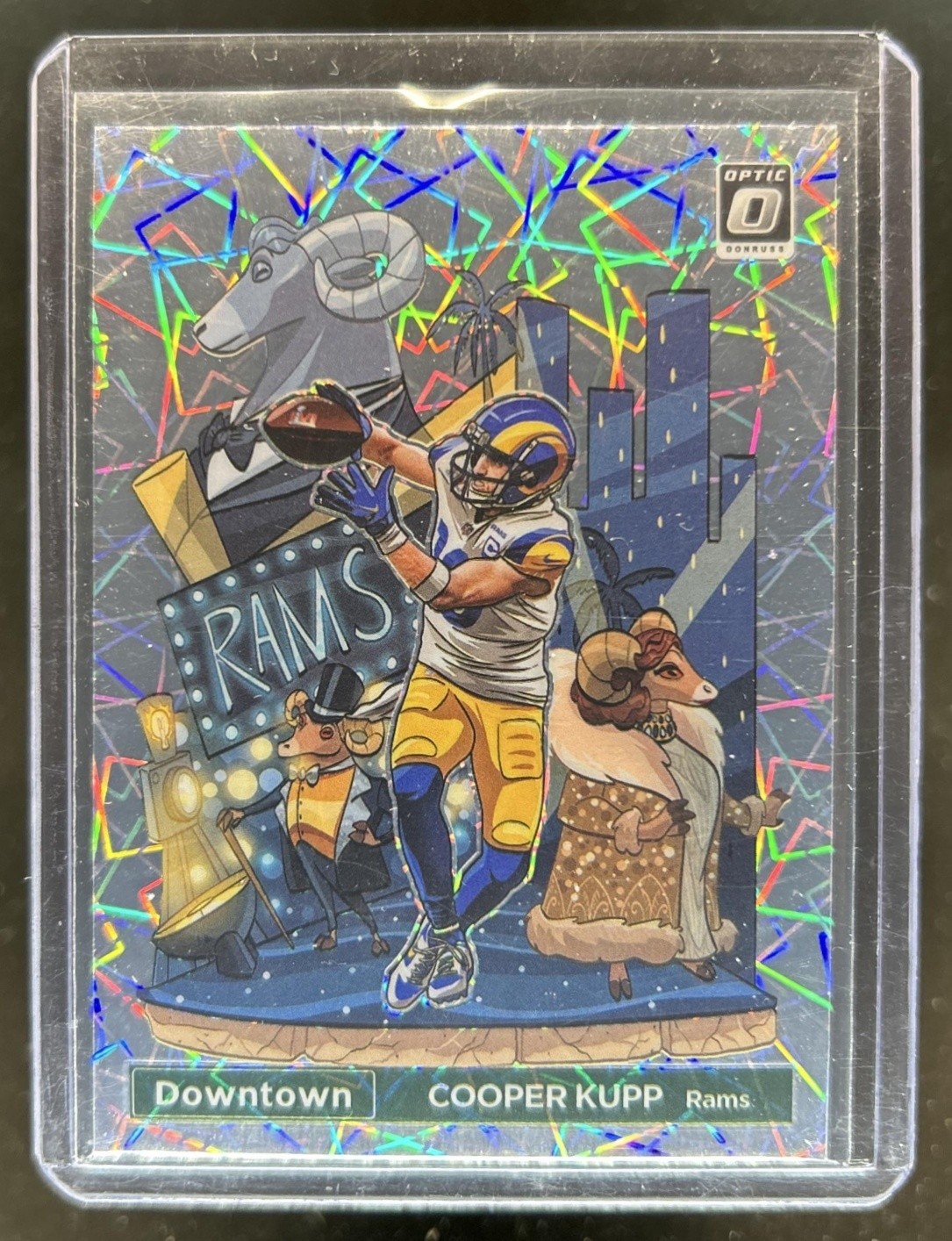 2022 Panini Donruss Optic Cooper Kupp Downtown SSP #DT-CK Rams