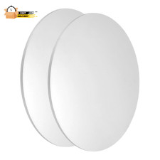 2Pcs Aluminum Disc, 6" 150Mm Diameter 0.12" 3Mm Thickness 6061 Aluminu