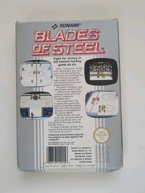 Blades Of Steel Nintendo NES 1985 Boxed Complete Working Rare Good Condition
