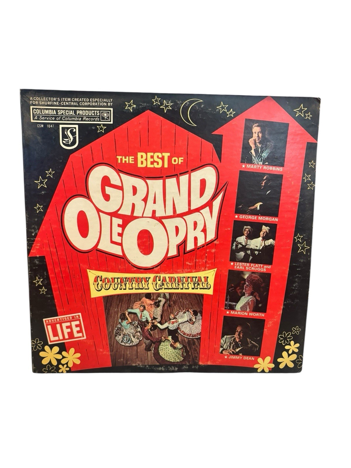 The Best Of Grand Ole Opry Country Carnival Columbia CSM 1047 LP Vinyl Record