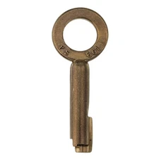 Brass Security Key 2⅛" - Vintage Key - ref.k194