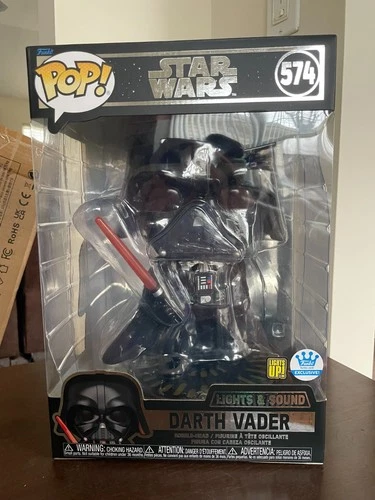 Funko Pop! Star Wars Darth Vader Lights & Sound Jumbo 10" #574 Funko Exclusive