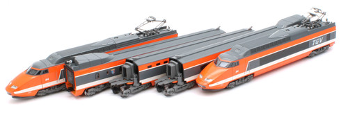 Kato 10-2083 67115 SNCF TGV Sud-Est 5 Wagen angetrieben Set IV | Zustand: New